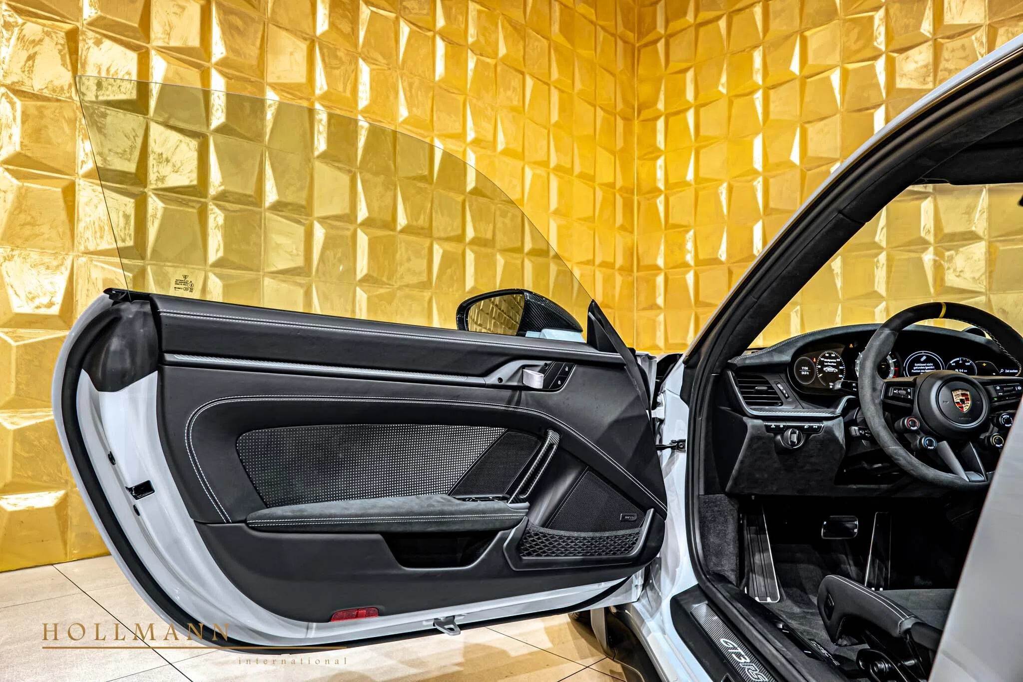 2024 Porsche 911 GT3 RS interior, door panel, Black