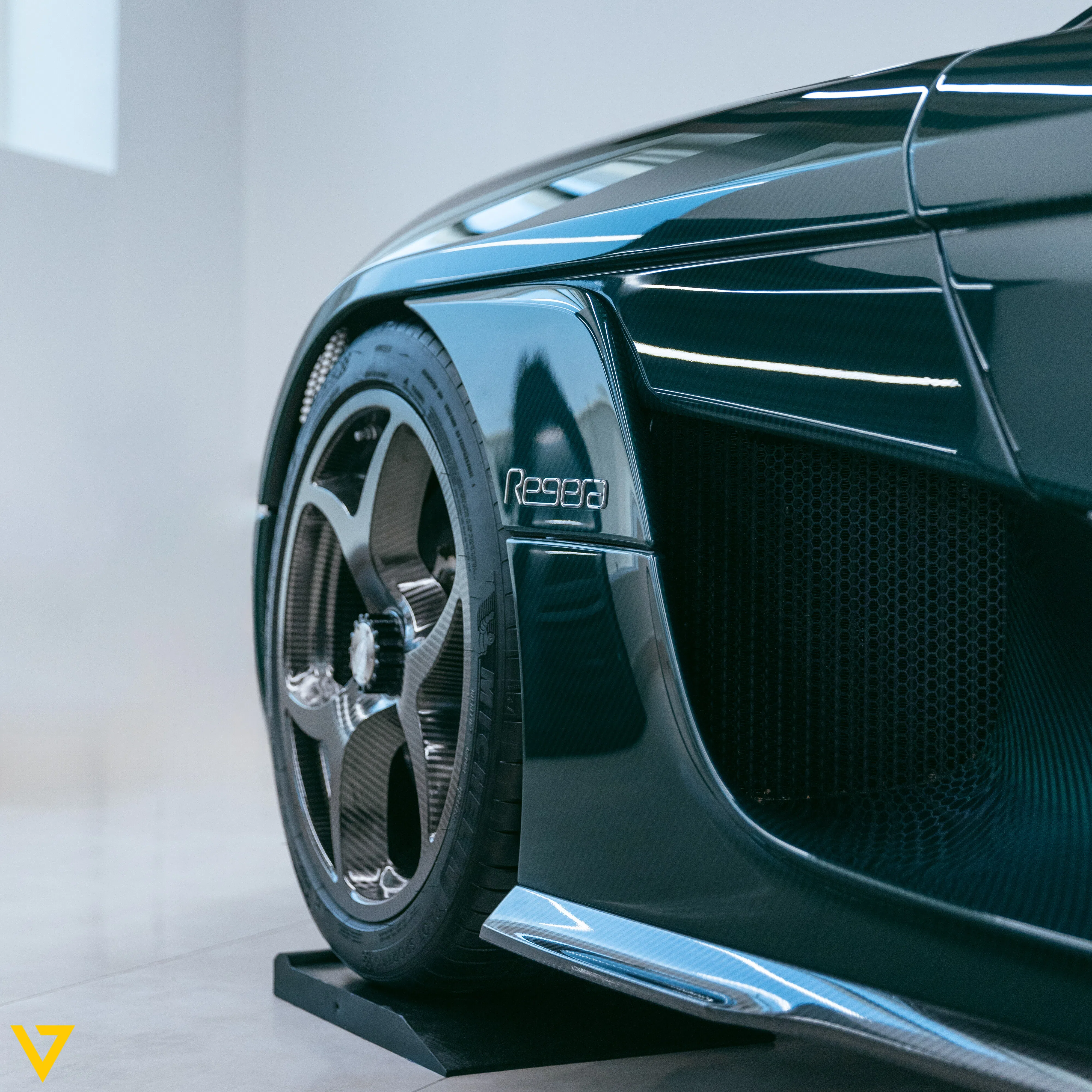 2019 Koenigsegg Regera for sale, exterior, British Racing Green