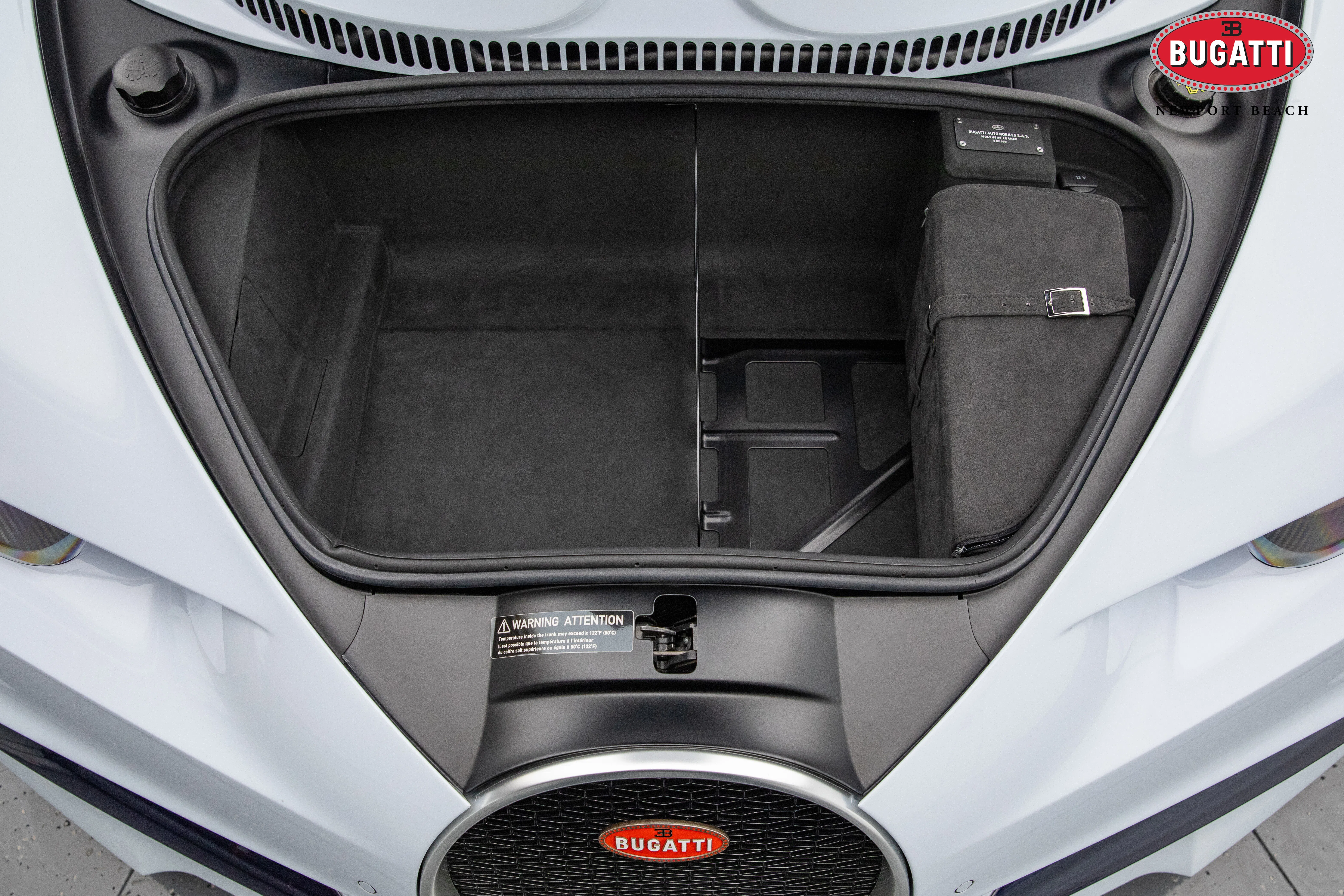 2019 Bugatti Chiron Sport trunk