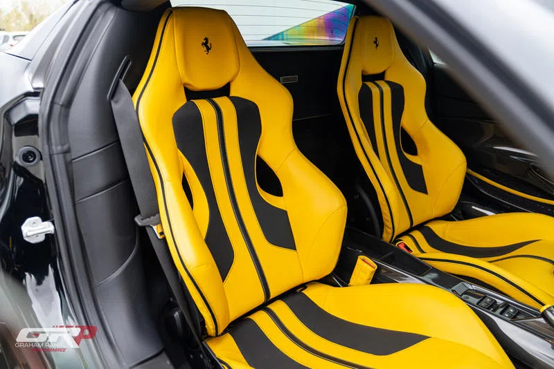 2020 Ferrari 488 Pista Spider interior, seats