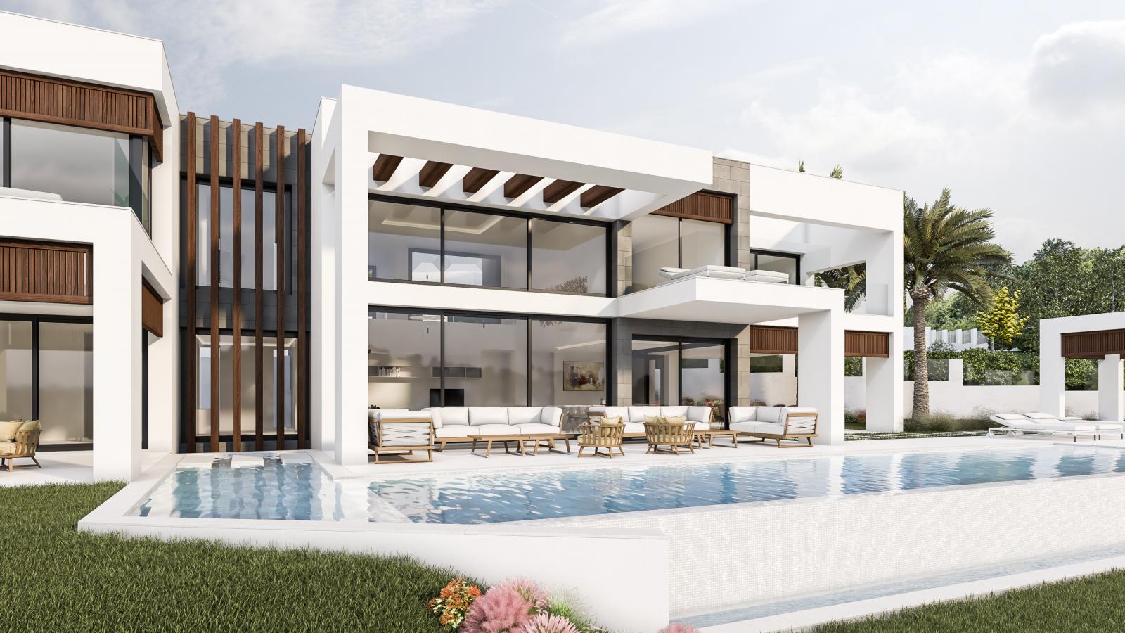 Villa contemporaine à vendre à La Cerquilla, Nueva Andalucia