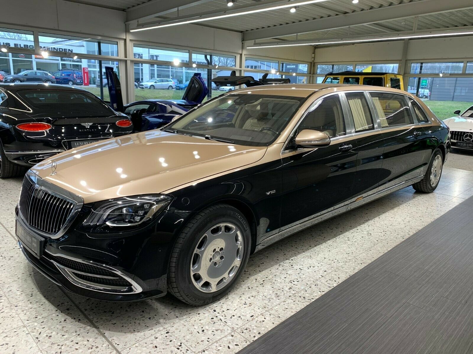 Мерседес Майбах Пульман s600