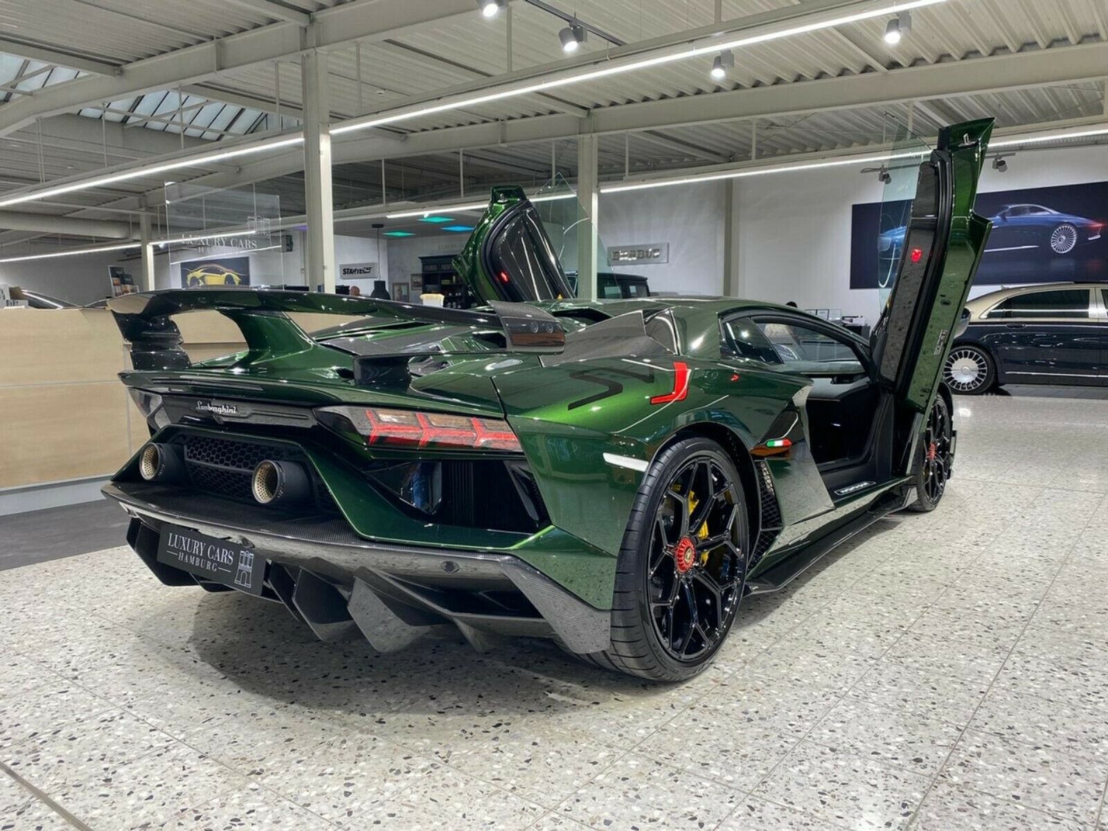 Aventador Coupe SVJ SPECIAL GREEN Luxury Cars Hamburg