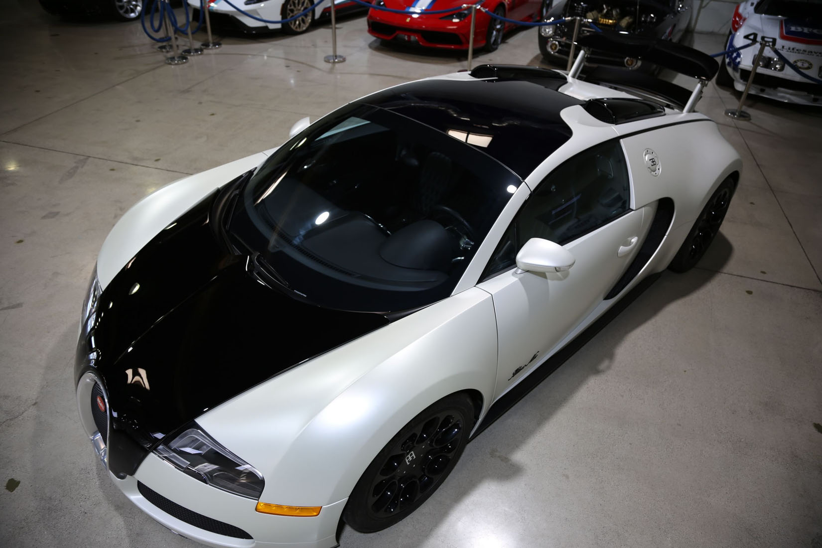 2010 Bugatti Veyron Grand Sport 1 OF 1 BLANC NOIR Fusion Luxury