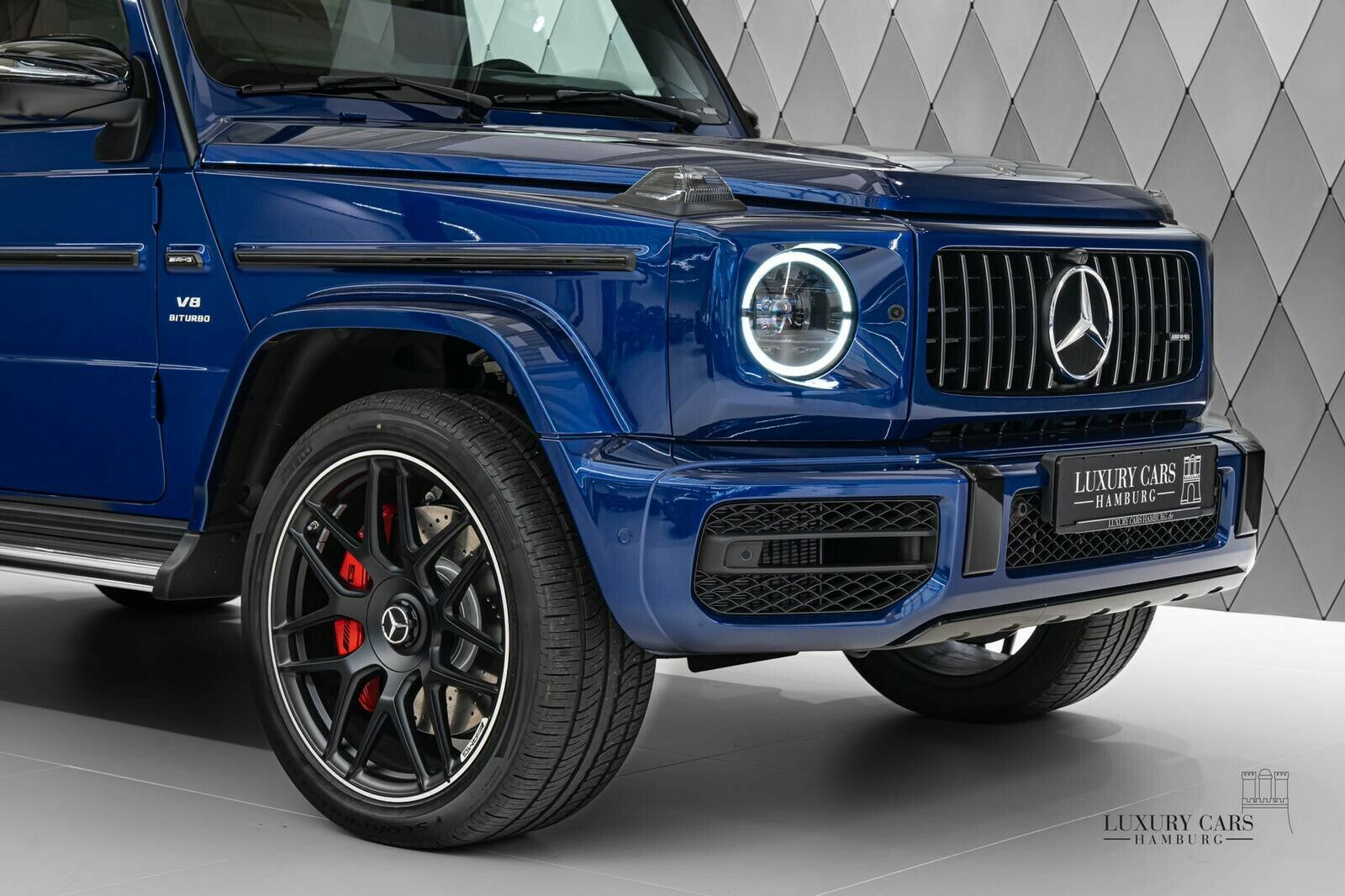 MercedesBenz G 63 AMG BRILLIANT BLUE Luxury Cars Hamburg Germany