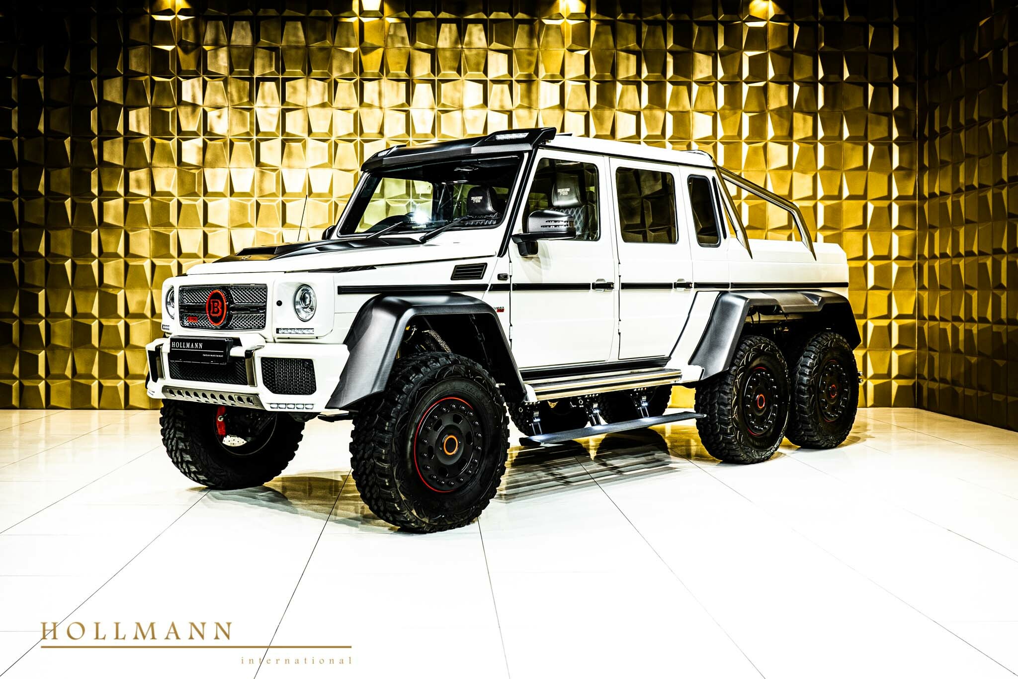 Mercedes 6x6 Brabus White