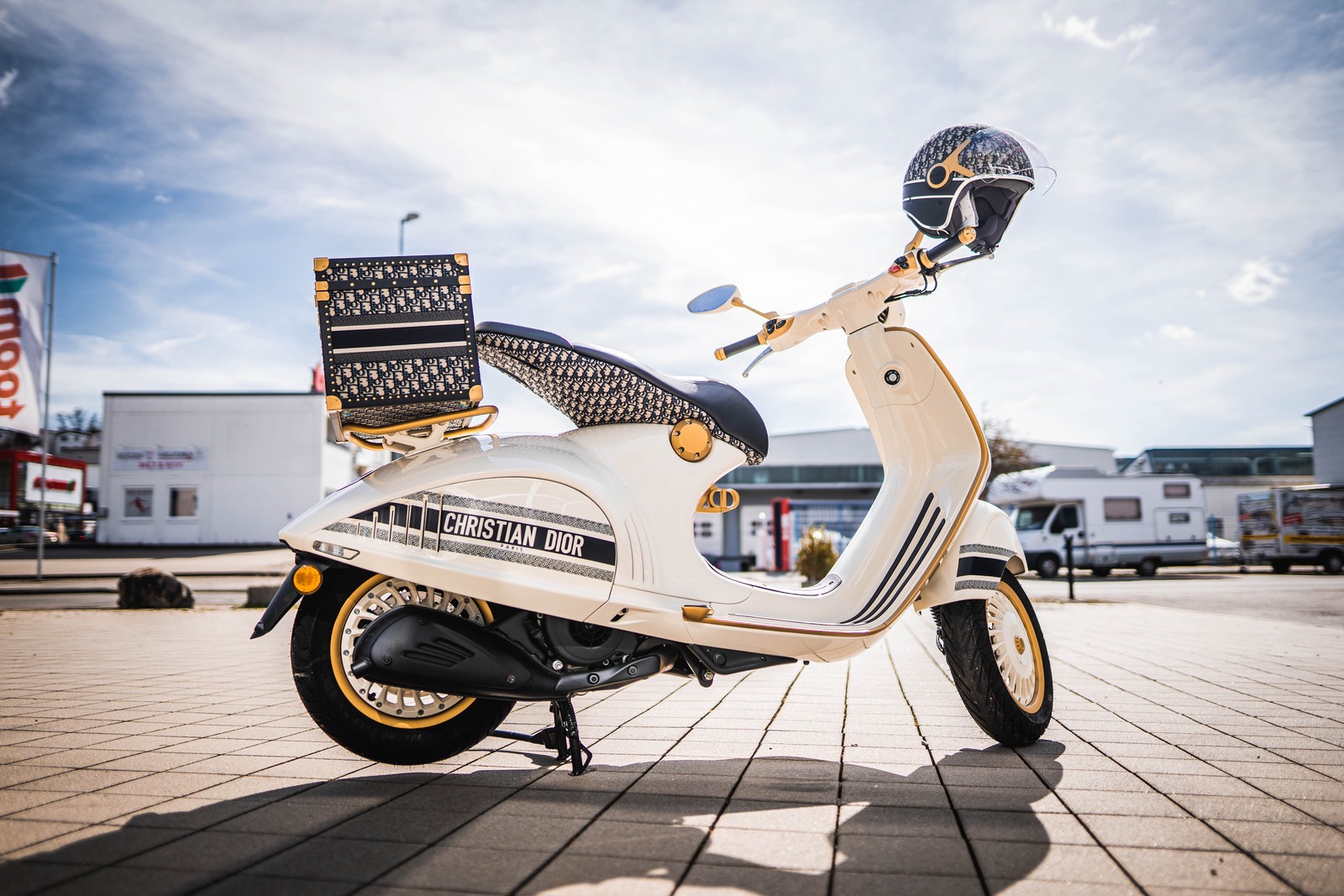 Ride in Style with the Christian Dior Vespa 946